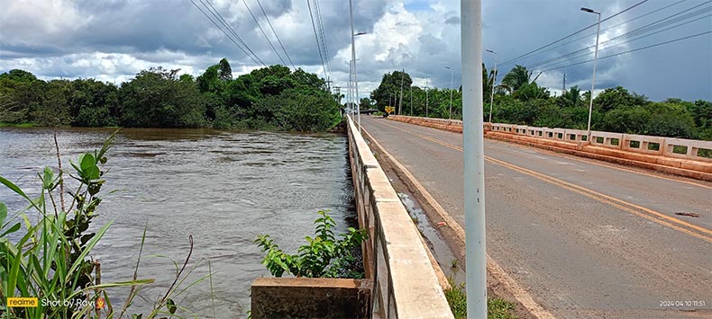 Rio Marataoã em Barras PI 