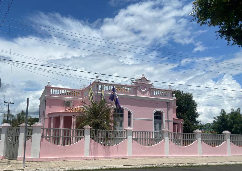 Sede do poder administrativo em Barras PI - Casa rosada 