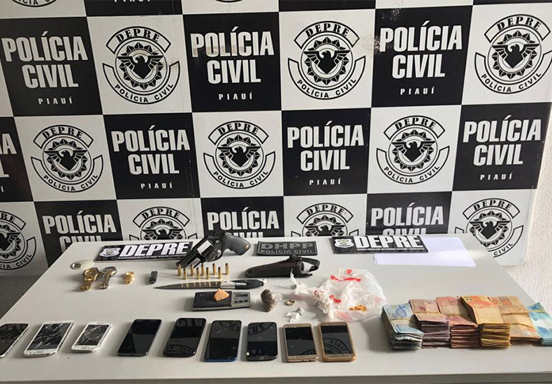 Operação prende membros de facções na zona Sudeste