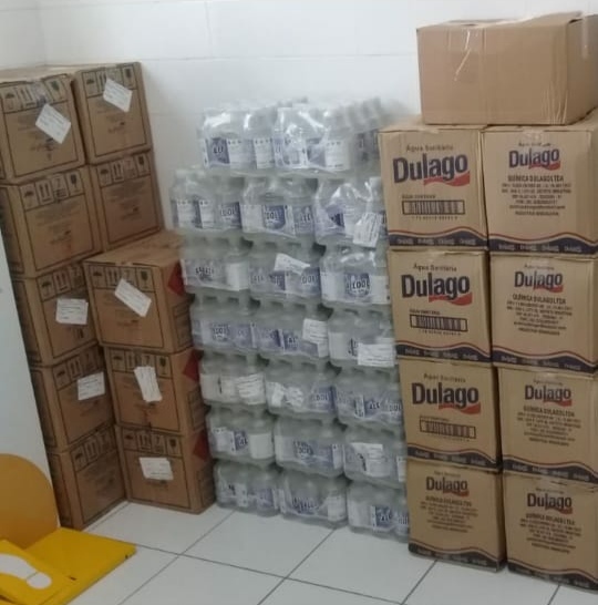 Prefeitura de Jerumenha distribui álcool em gel nos pontos estratégicos da cidade