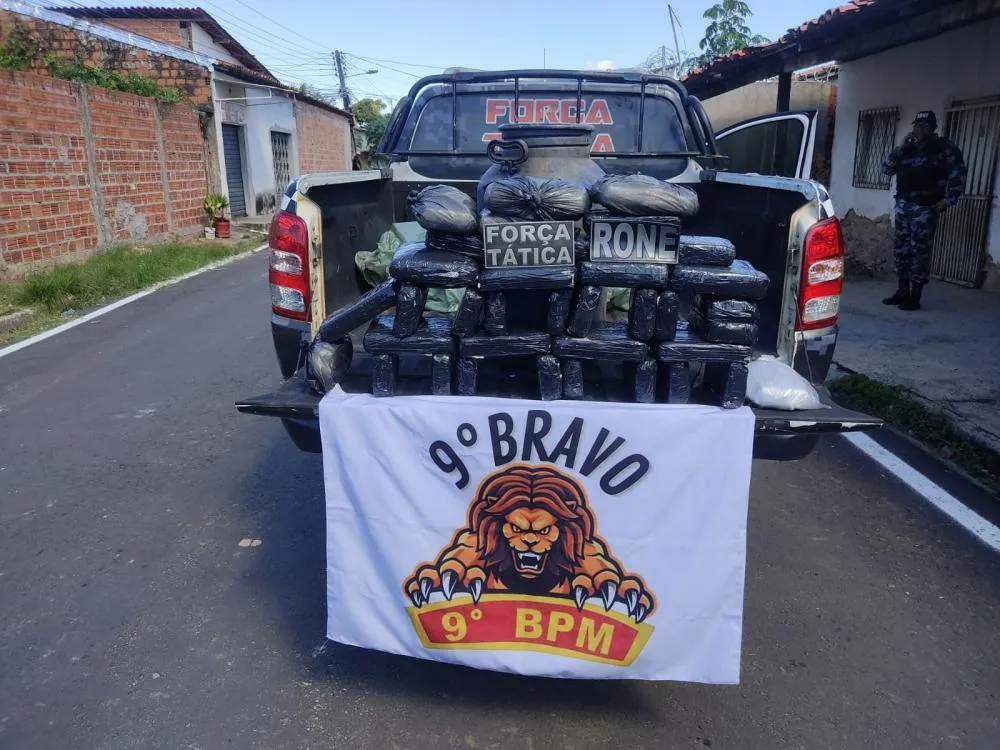 Drogas apreendidas em THE