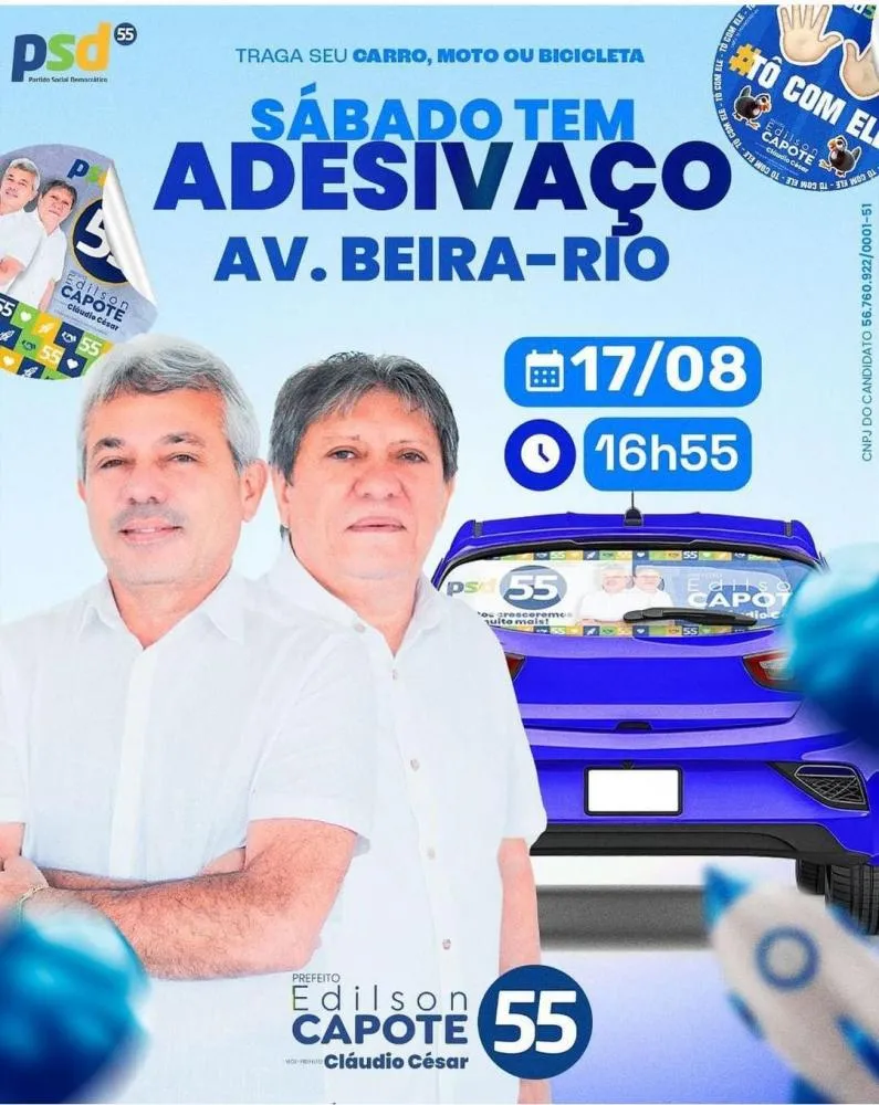 Assessoria de Comunicação de Campanha PSD 55 