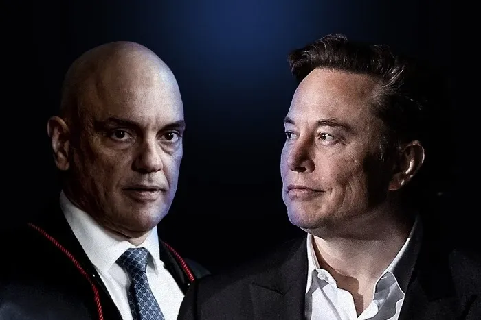 Foto: Igo Estrela/ Metrópoles, Trevor Cokley/ U.S. Department of Defense Moraes x Musk