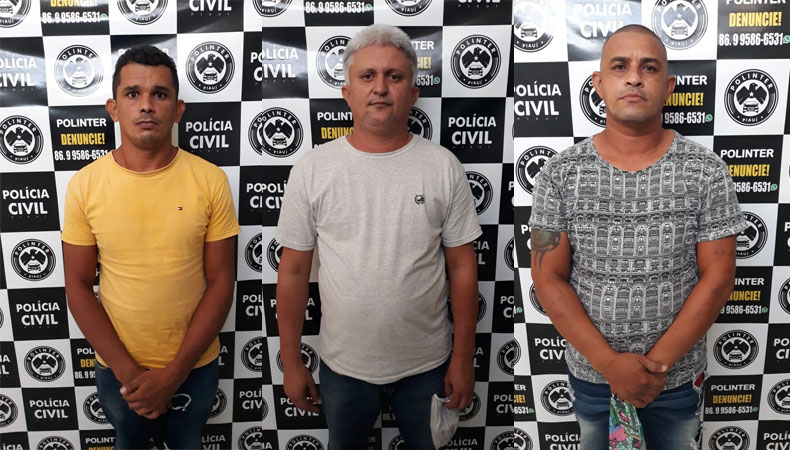 Operação da Polinter prende 3 suspeitos de roubo usando venda na internet
