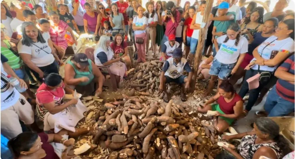 A farinhada amplamente praticada no Piauí é grande atratora de turistas