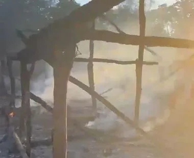 Homem é preso suspeito de incendiar casa do cunhado na zona rural de Uruçuí