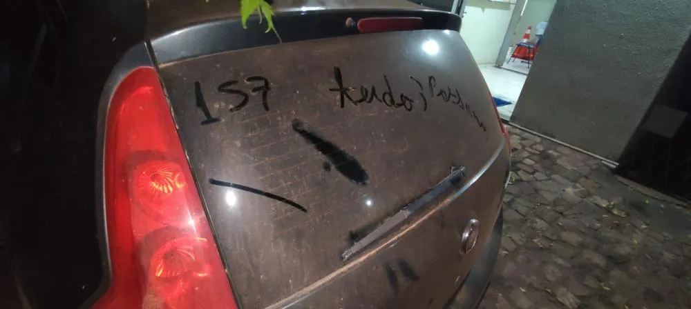 PI: Suspeitos de ameaçar sargento da PM com mensagem em carro são identificados