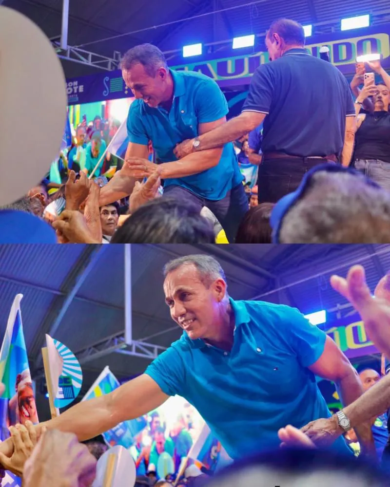 Wilson Capote lança candidatura para deputado estadual em Barras Piauí e uma multidão compareceu ao evento