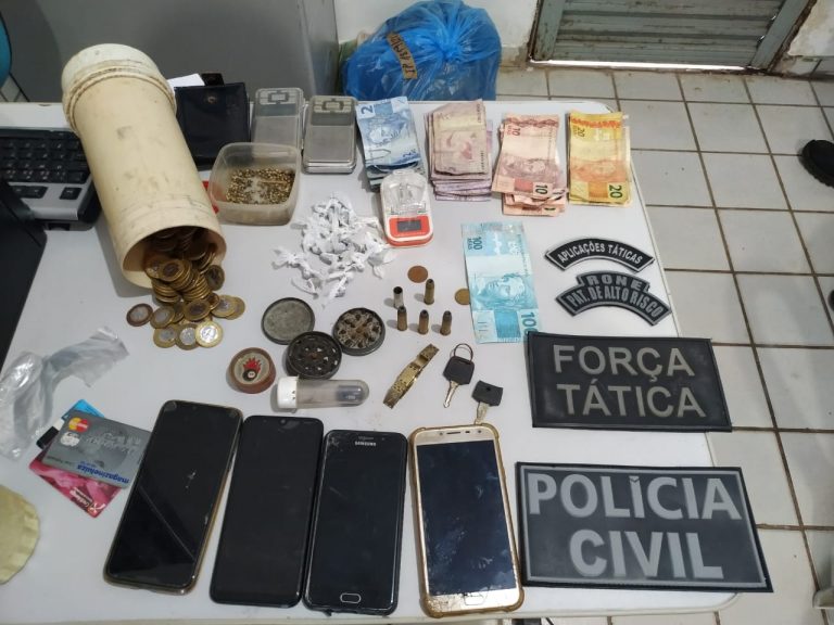 Polícia Desarticula venda de Drogas em Esperantina PI