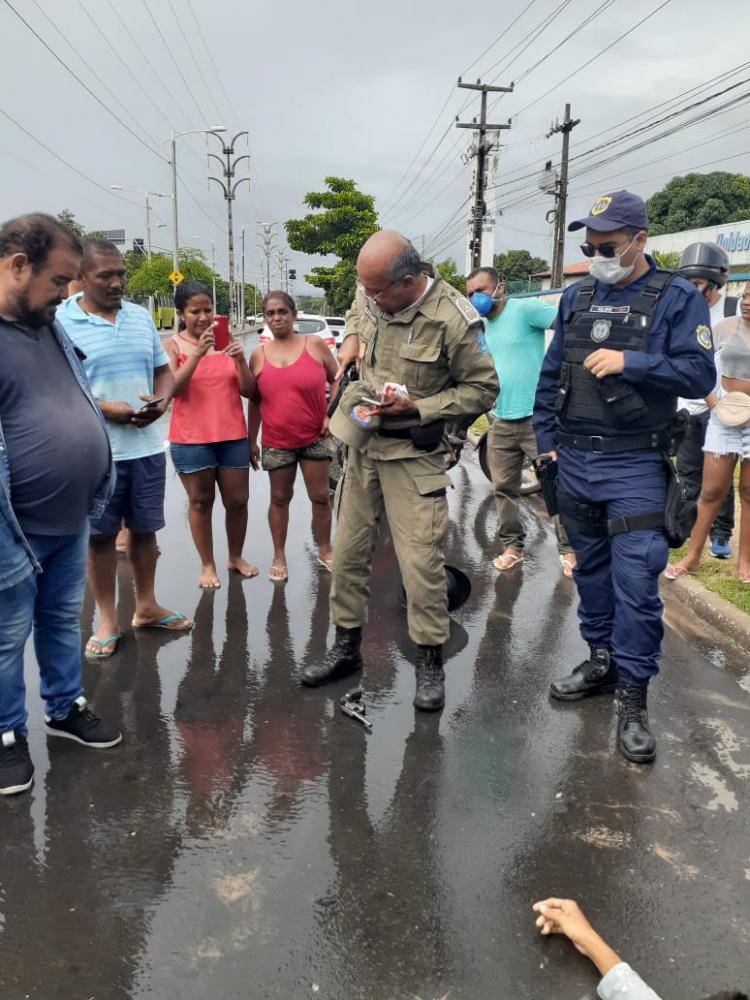 PM é baleado em tentativa de assalto no bairro Parque Piauí 