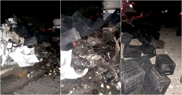 BR-020: colisão frontal entre caminhões deixa quatro pessoas mortas no Piauí