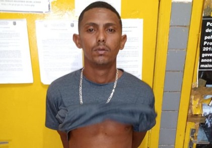 Acusado de latrocínio e tráfico de drogas que estava foragido é preso em José de Freitas