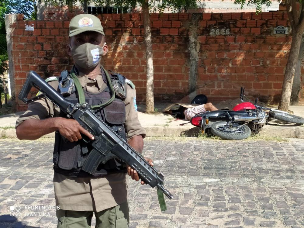Acusado de assaltos é assassinado a tiros na zona Sul de Teresina