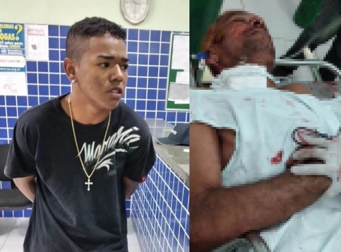 Jovem é preso após esfaquear e apedrejar homem devido ameaças no Piauí
