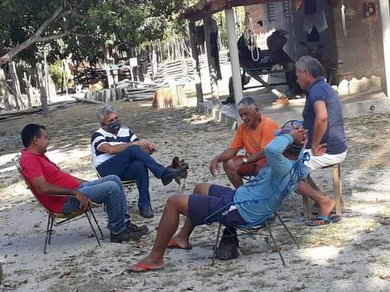 Pré candidato 2020 e ex prefeito de Barras PI Edilson Capote visitou várias localidades na zona rural do município 