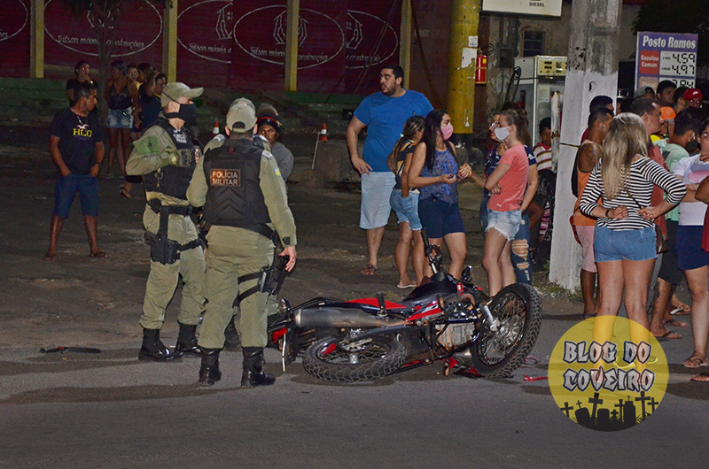 Rapaz de 21 anos morre e garota fica gravemente ferida em acidente de trânsito em Cocal-PI