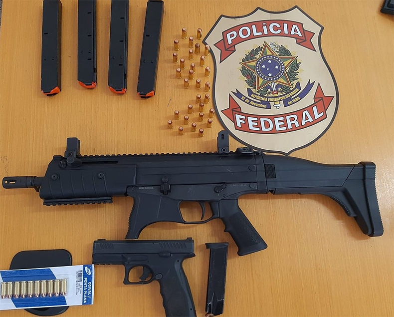 PF cumpre sete mandados após uso de documentos falsos para compra de arma