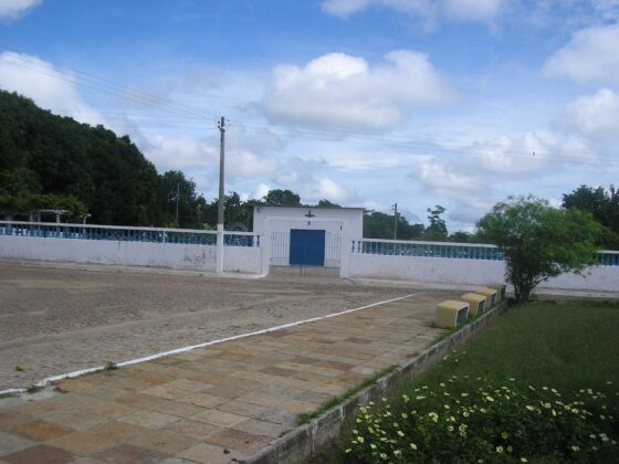 Cemitério São José no bairro Matadouro, onde foram enterrados vários barrenses com Covid-19