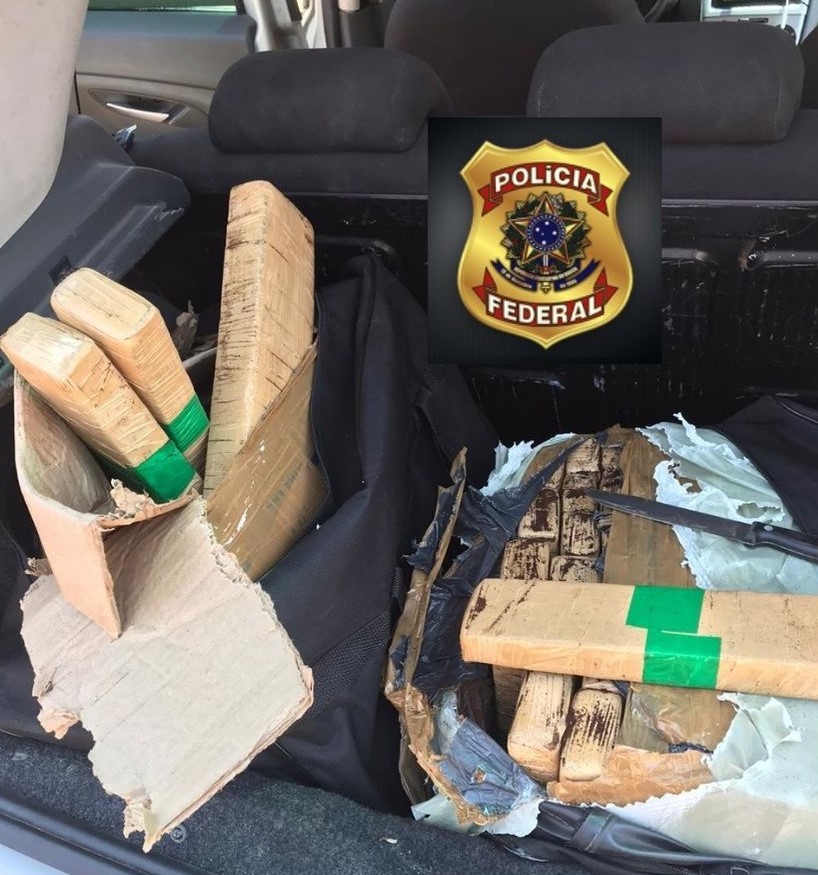 Polícia Federal apreende em Picos 60 kg de maconha e detém duas pessoas