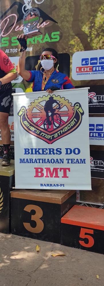 Atletas barrenses subiram ao pódio na cidade de Altos PI