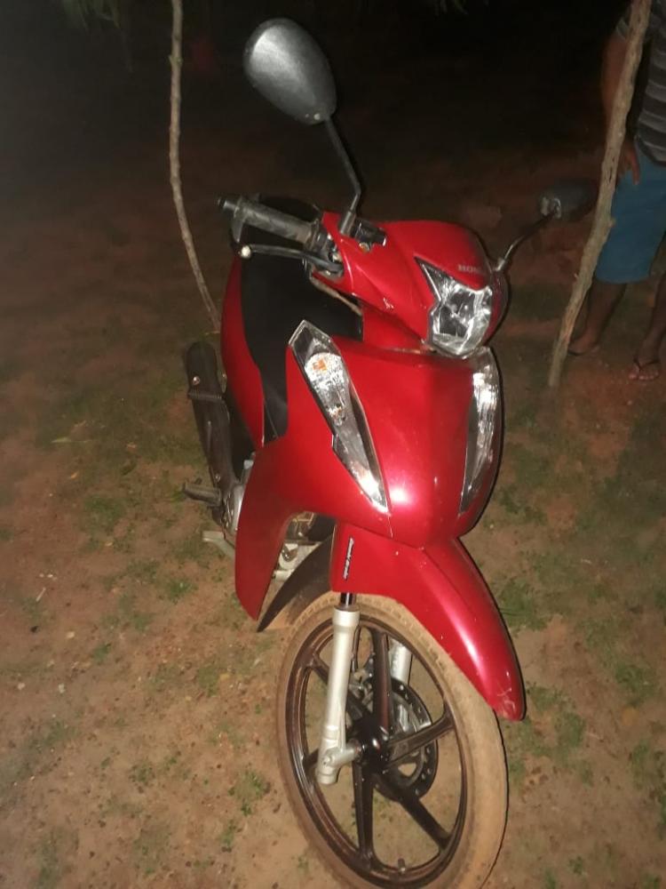 Polícia Militar Recupera moto tomada de assalto perto da Fazendinha na zona rural de Barras PI 