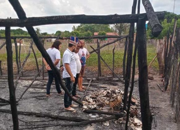 Terreiro de umbanda é totalmente incendiado em cidade do Norte do Piauí