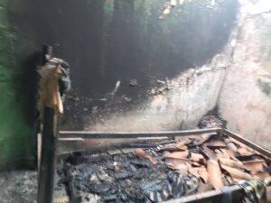 Em Fronteiras, homem de 56 anos morre carbonizado após curto-circuito em ventilador