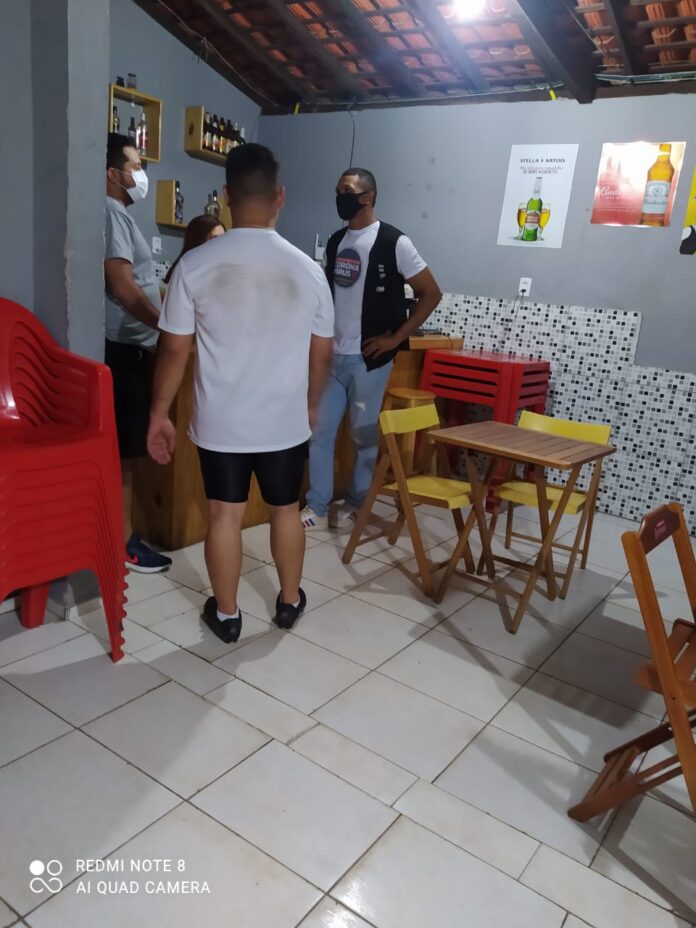 Governo Capote: Vigilância sanitária em Barras PI começa a fiscalizar bares e similares