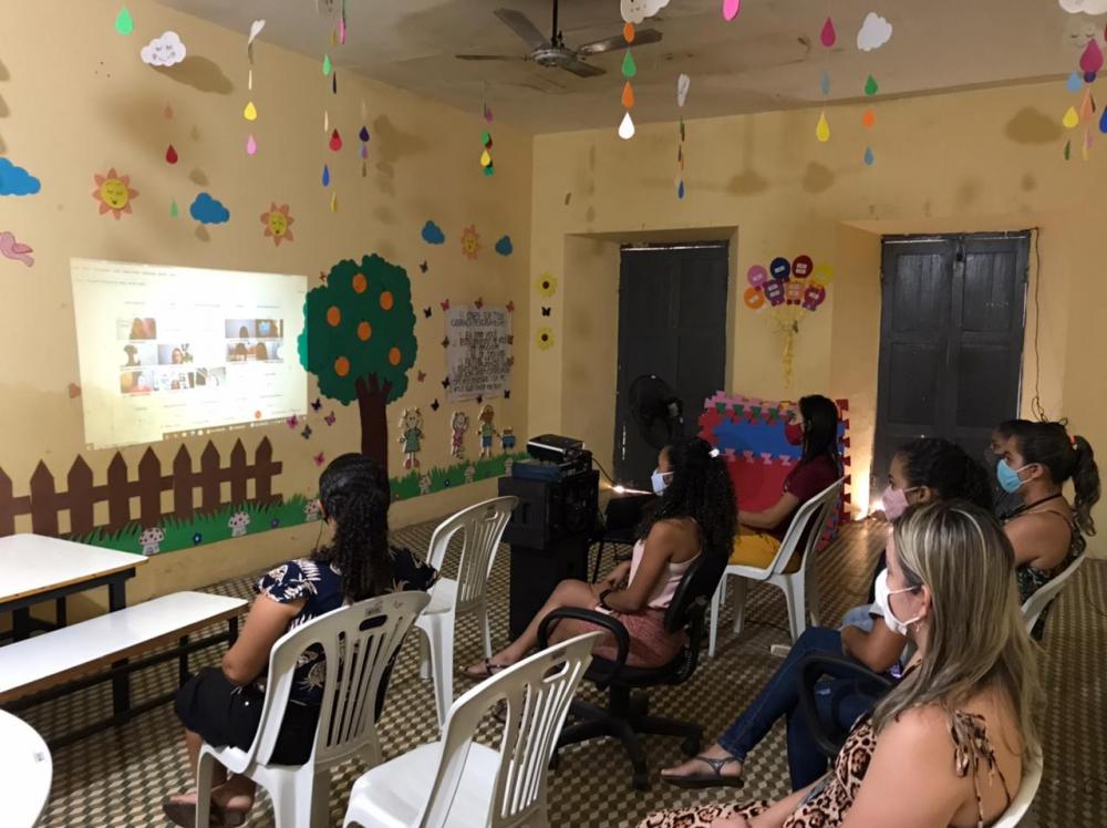 Técnicos da SEMAS em Barras PI fazem capacitação para o Programa Criança Feliz