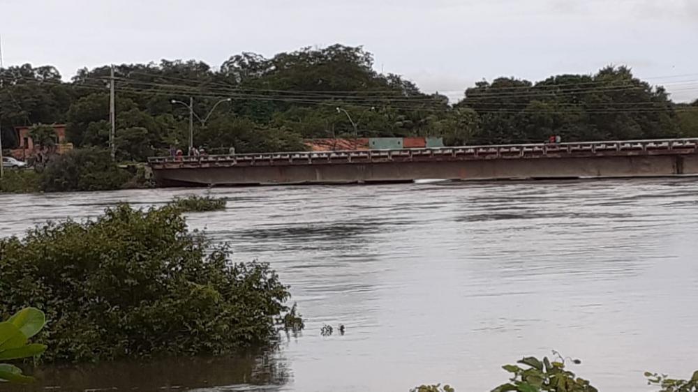 ALERTA | Rio Marathaoan continua subindo a cota de inundação