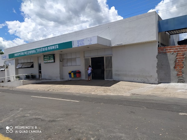 Hospital Regional Tibério Nunes. (Imagem:Temístocles Filho/jc24horas)