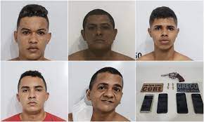 Quadrilha é presa suspeita de explodir cofre de posto de combustíveis durante assalto em THE
