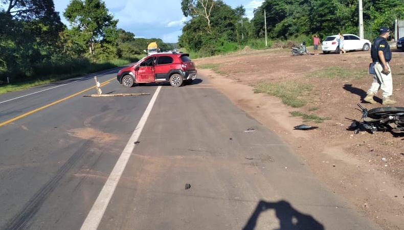 Vídeo mostra acidente que resultou na morte de casal na BR 316