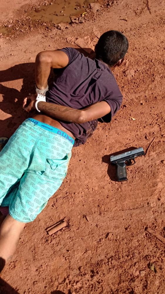 Polícia Militar prende acusado de roubo de moto em Barras PI 