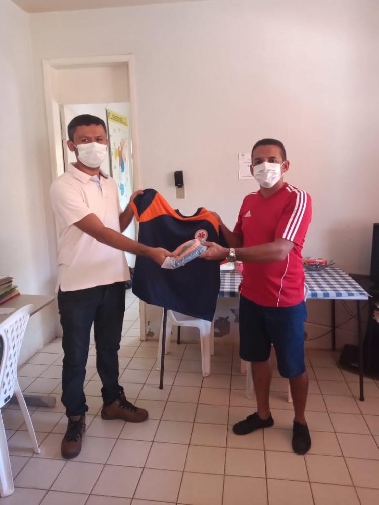 Samu em Barras PI recebe fardamento novos