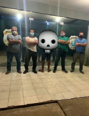 POLÍCIA CIVIL EM PIRIPIRI PI PRENDE HOMICIDA FORAGIDO DA JUSTIÇA
