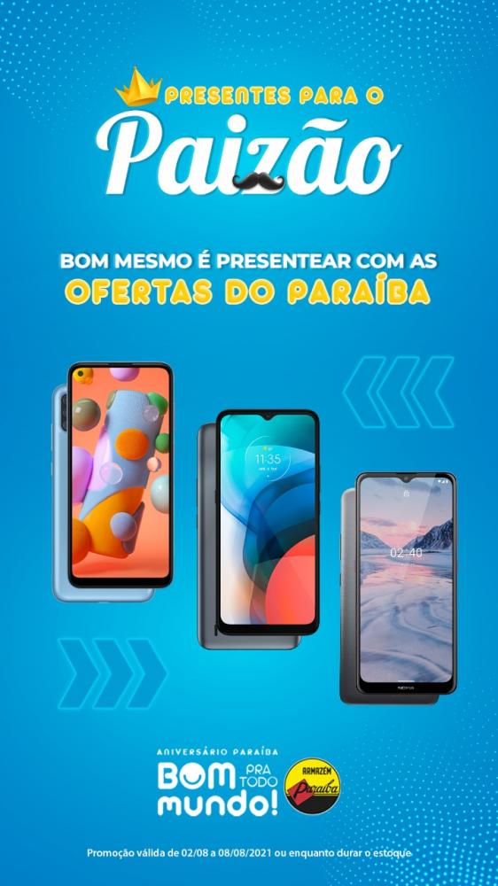 Confira as PROMOÇÕES do Armazém Paraíba em Barras PI EM CELULARES 