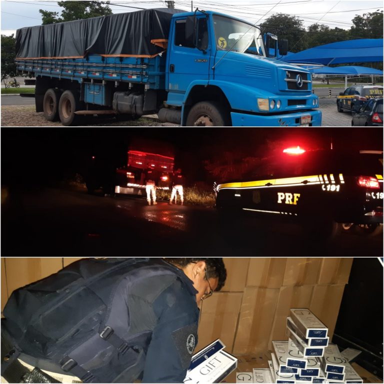 PI: PRF apreende carga de cigarros contrabandeados avaliada em R$ 460 mil