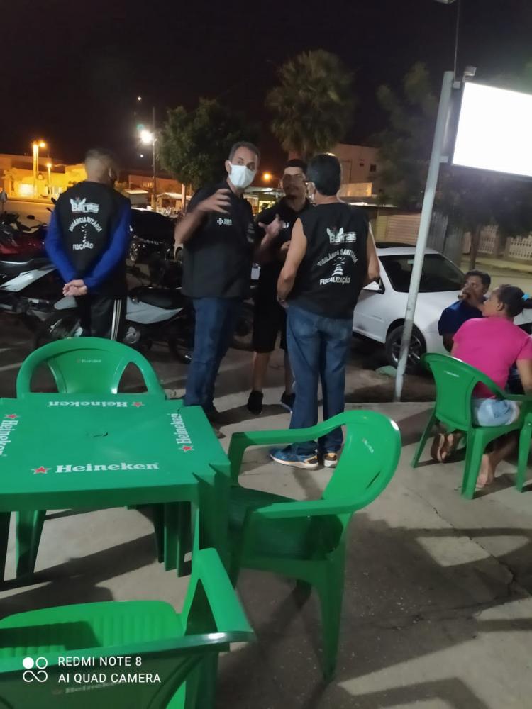 Vigilância Sanitária em Barras PI vai ter apoio da Polícia nas fiscalizações mais rígidas neste fim de semana
