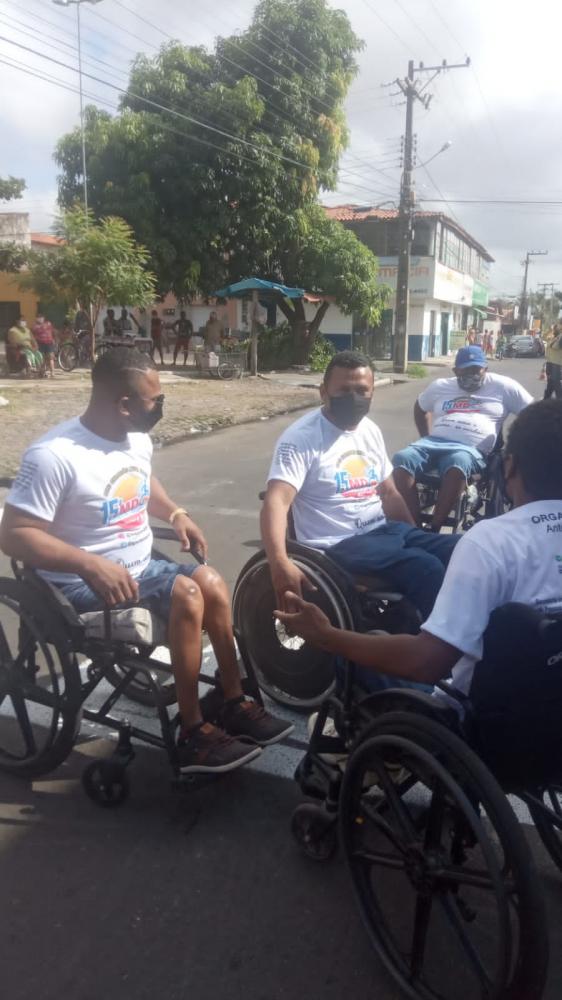 15° Maratona dos Cadeirantes em Teresina PI no aniversário da cidade