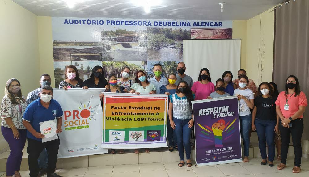 Comitê Gestor do Pacto de Enfrentamento à violência LGBTfobíca no município de Barras PI 