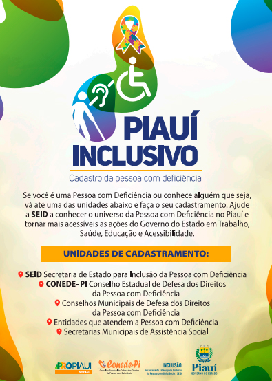 Piauí se destaca no avanço de políticas públicas para as pessoas com deficiência