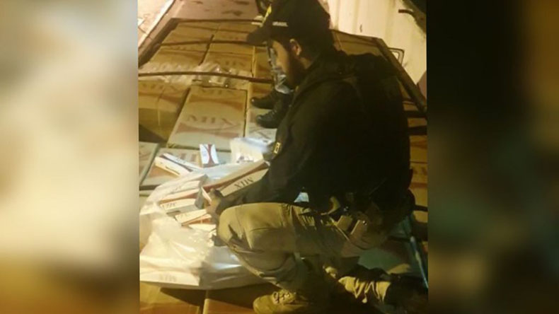 PRF apreende carga de cigarros avaliada em R$ 1,4 milhão no Piauí