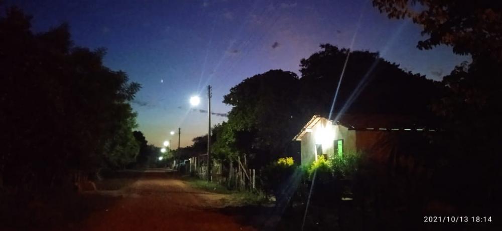 Prefeito Edilson Capote e Wilson Sérvulo iluminam todo o Assentamento Angelim na zona rural de Barras PI