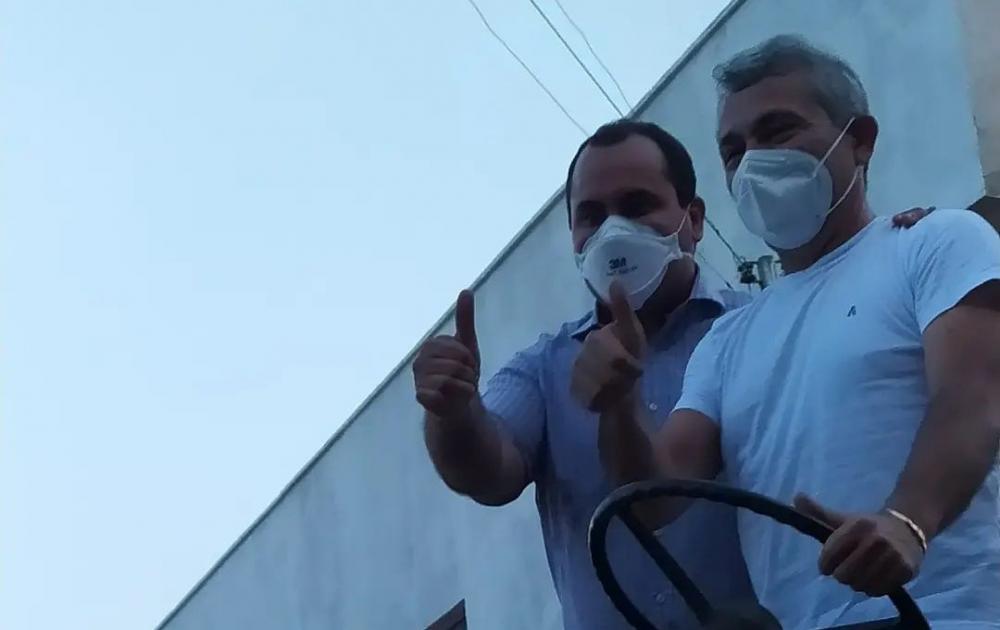 Prefeito Edilson Capote e deputado Estadual Georgiano Neto iniciam a 2° etapa do asfaltamento de ruas em Barras PI