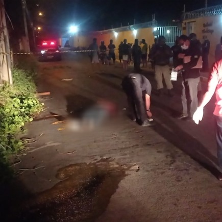 Homem com tornozeleira eletrônica é executado com 15 tiros na Zona Sudeste de Teresina