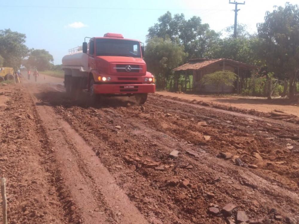 Governo inicia obras de recuperação da rodovia que liga Barras a Batalha PI