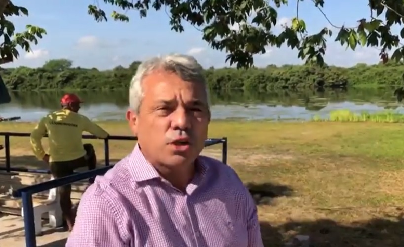 Prefeito Edilson Capote desabafa contra cunhado de ex-prefeito Carlos Monte que fica destruindo obras na avenida Beira Rio