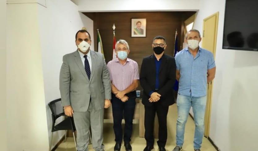 Prefeito Edilson Capote e Secretário Wilson Sérvulo solicitam melhorias para a segurança pública do município de Barras PI