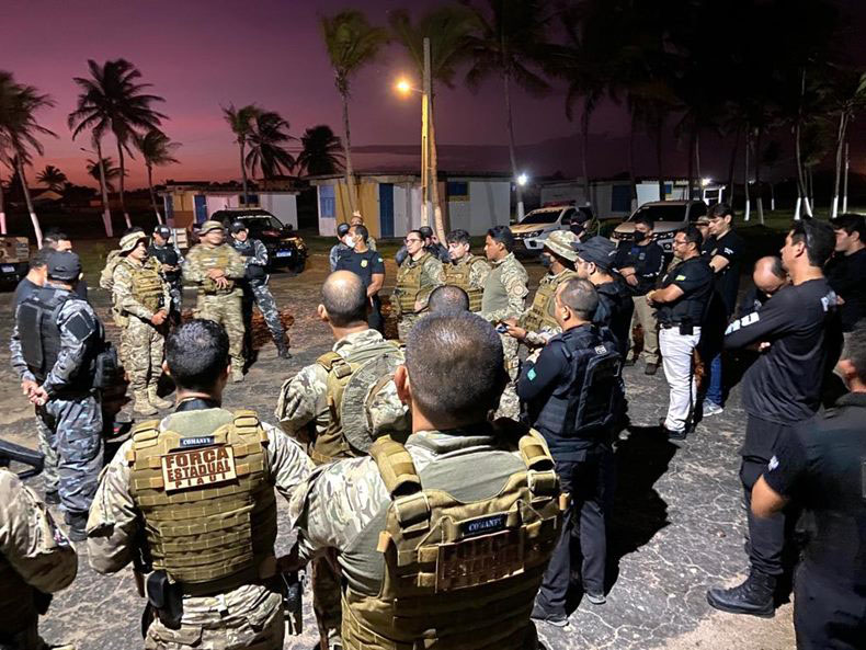 Força de Segurança prende 4 suspeitos em operação para conter violência no litoral